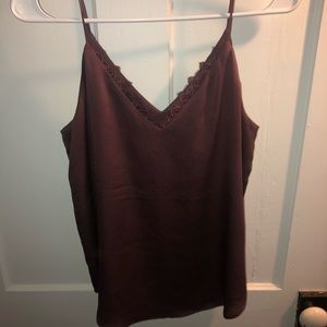 Silk tank top